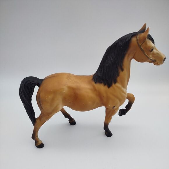 Breyer #111 Cheyenne Buckskin Horse Western Prancer Mold Dorsal Stripe - Picture 7 of 14